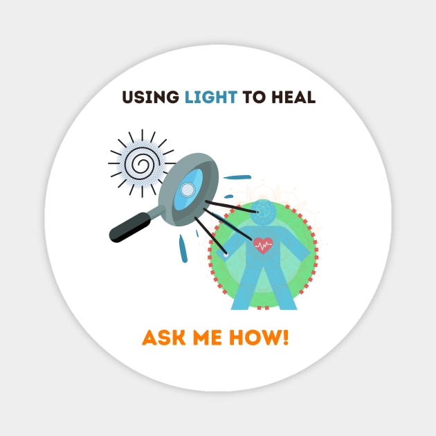 Heal with light Magnet by Youniverse in Resonance